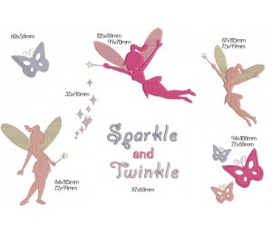 Stickserie - Gute Fee